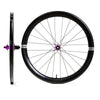 Fuse CR-System Hydra2-27"-Front Wheel-6 Bolt-Silver Hub-Purple Spoke--15 x 110 (20mm Hub)