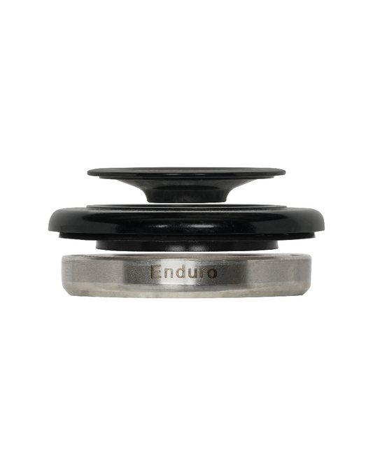 HSA-IA41SBBB-S - Headset - IS Top - 41mm Top Bearings - 41mm Upper Headtube - 5mm Top Cover - Black Cap - Black Cover - Black Top Cup - SS Bearings