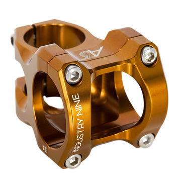 MT, A35 Stem-Bronze Body-Black Faceplate-40mm-Titanium Bolts