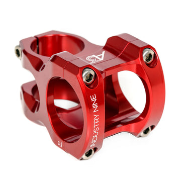 MT, A318 Stem-Red Body-Orange Faceplate-30mm-Steel Bolts