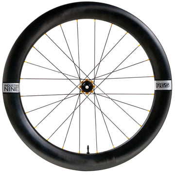R65 CR-Solix Road SP-700C-Rear Wheel-Centerlock-Purple Hub-CX-Ray Spokes-Black Nipples-QR x 135-HG-11