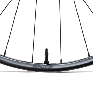 Revive 2.0 CR-Solix-700C-Rear Wheel-Centerlock-Orange Hub-CX-Ray Spokes-Black Nipples-12 x 142-Campy N3W