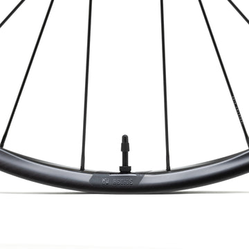 Revive 2.0 CR-System Solix-700C-Rear Wheel-Centerlock-Black Hub-Black Spoke--QR x 135-HG-11