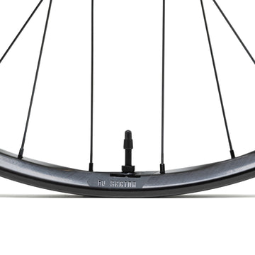 Sector CR-Hydra2-29"-Front Wheel-Centerlock-Gold Hub-Black Spoke-Black Nipples-15 x 110 RS TC