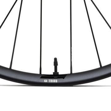 Triad AL-System Hydra2-27"-Front Wheel-6 Bolt-Orange Hub-Silver Spoke--15 x 110 (20mm Hub)