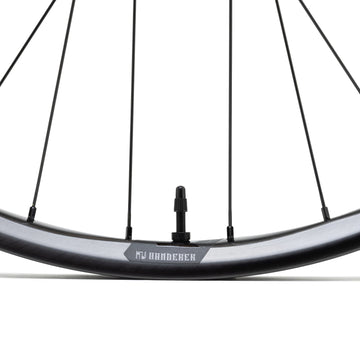 Wanderer CR-1/1-29"-Rear Wheel-Centerlock-Black Hub-Black Spoke-Black Nipples-12 x 148-MS